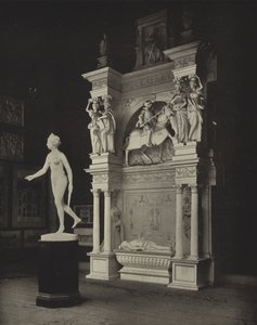 Louis De Brezes grav i katedralen i Rouen av American Photographer