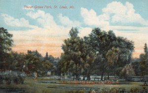 Tower Grove Park, St Louis, Mo (färgfoto) av American Photographer