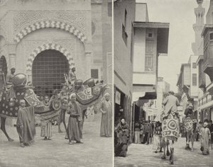 Typiska scener på Cairo Street av American Photographer