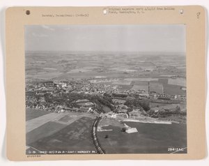 Utsikt över Hershey, Pennsylvania, 26 maj 1931 (s/v-foto) av American Photographer