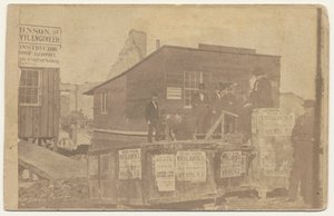 W. D. Kerfoot Block, 1871 av American Photographer