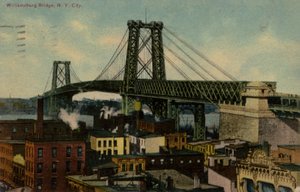 Williamsburg Bridge, New York City, USA (färgfoto) av American Photographer