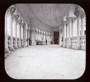 Worlds Columbian Exposition: Fisheries Colonade, Chicago, 1893 (lanternbild) av American Photographer