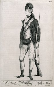 A Real American Rifleman, sidan 212 från Imparial History of the War av American School