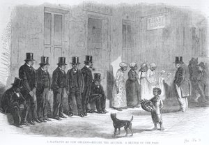A Slave-Pen at New Orleans - Before the Auction, från 