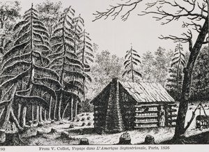 A frontier cabin, från 