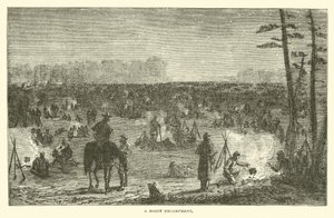 Ett nattläger, december 1862 av American School
