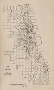 En rapport om en influensaepidemi i staden Chicago hösten 1918 av American School