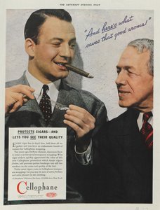 Annons för DuPont Cellophane, 1937 av American School