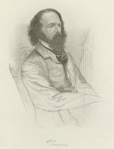 Alfred, Lord Tennyson av American School