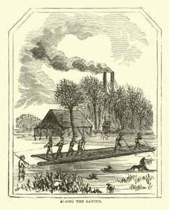 Bland de Bayous, mars 1863 av American School