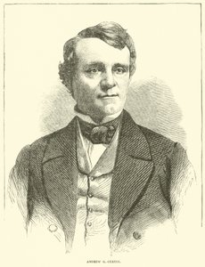 Andrew G Curtin, december 1863 av American School