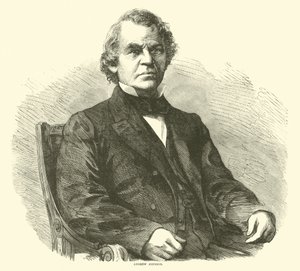 Andrew Johnson, april 1865 av American School