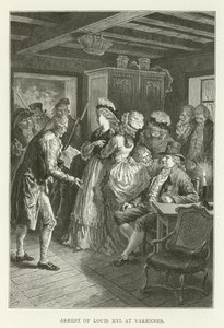 Gripande av Ludvig XVI i Varennes av American School
