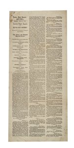 Auburn Daily Democrat Extra re: Fort Sumter, 15 april 1861 av American School