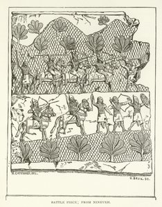 Battle Piece; från Nineve