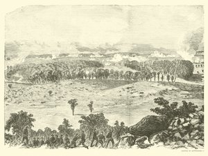 Slaget vid Gettysburg, Summit of Little Round Top, 2 juli, juli 1863 av American School