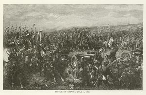 Slaget vid Sadowa, 3 juli 1866