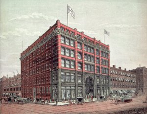Bloomingdales Souvenir, 1886 av American School