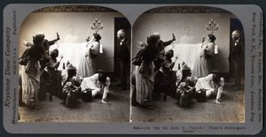Av den heliga St. Patrick! Theres Brannigans spöke (stereograf) av American School