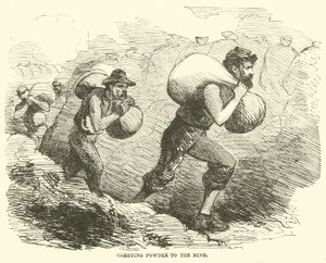 Bära krut till gruvan, juli 1864 av American School