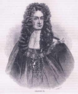 Charles II (1664), illustration från Cassell