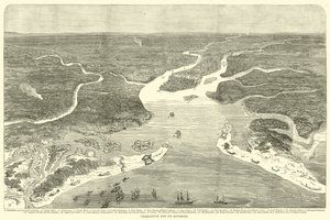 Charleston och dess omgivningar, juli 1863 av American School