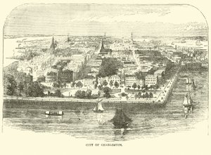 Staden Charleston, maj 1862 av American School