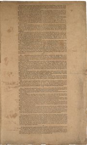 Konstitution, första tryckning, tryckt av Dunlap & Claypoole, 17-19 september 1787 (se även GLC 695933, GLC 695934 & GLC 695936) av American School