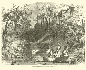 Bomullsförråd i Southern Swamps, juli 1862 av American School