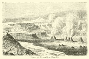 Crater of Mauna-Koa, Hawaii av American School