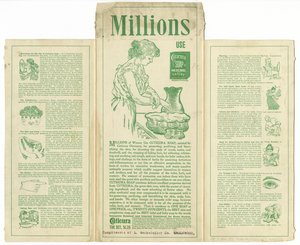 Cuticura Soap [vikt handelskort eller kartong a tergo] av American School