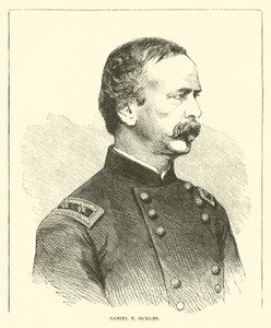 Daniel E Sickles, maj 1863 av American School