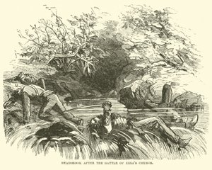 Deadbrook efter slaget vid Ezras Church, augusti 1864 av American School