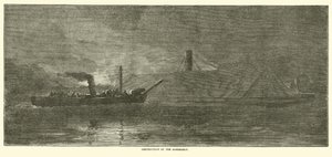 Förstörelse av Albemarle, oktober 1864 av American School