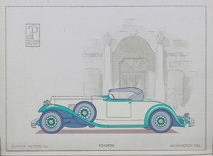 DuPont Motor Cars: Roadster, 1921 av American School