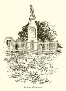 Dustin Monument, New Hampshire av American School