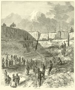 Dutch Gap Canal, oktober 1864 av American School