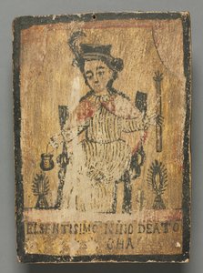 El Santo Nino de Atocha: altartavla helgon av American School