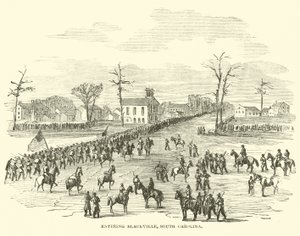 Inresa i Blackville, South Carolina, januari 1865 av American School