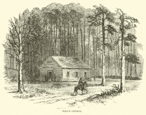 Ezras kyrka, augusti 1864 av American School