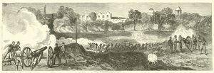 Federala trupper före Jackson, Mississippi, juli 1863 av American School