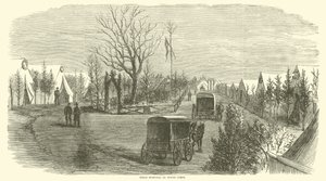 Nionde kårens fältsjukhus, mars 1865 av American School