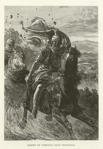 Pompeius flyg från Pharsalia av American School
