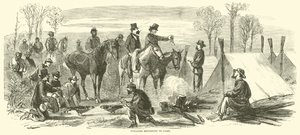 Foragerare återvänder till lägret, mars 1865 av American School