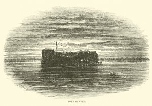 Fort Sumter, maj 1862 av American School
