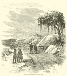 Fort Thunderbolt, Savannah, december 1864 av American School