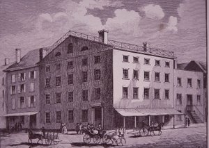 Fraunces Tavern, New York City (gravyr) av American School