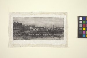 Från fönstret, Gysis School, München (bläck) av American School