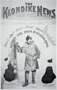 Framsidan av "The Klondike News" av American School